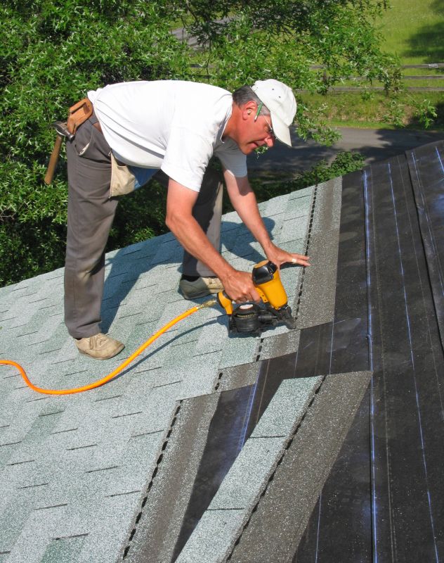 Professional Roofing Team at Work
